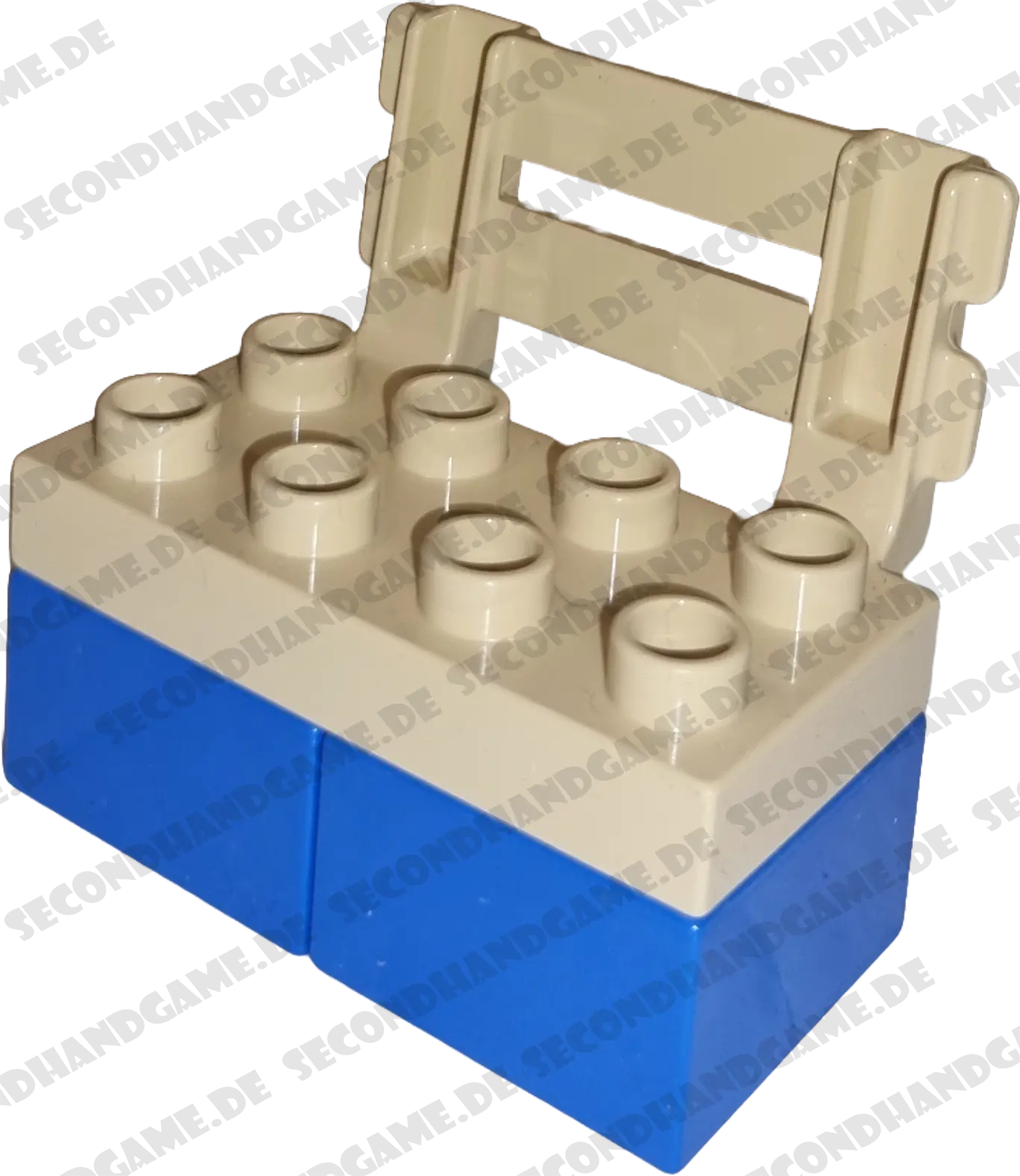 Lego Duplo 4850 Parkbank Sitzbank Beige Blau